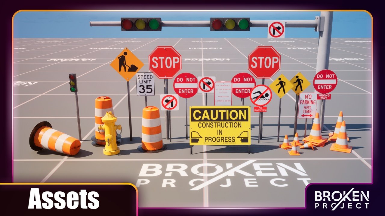 Traffic Sign Pack VOL1 official product image